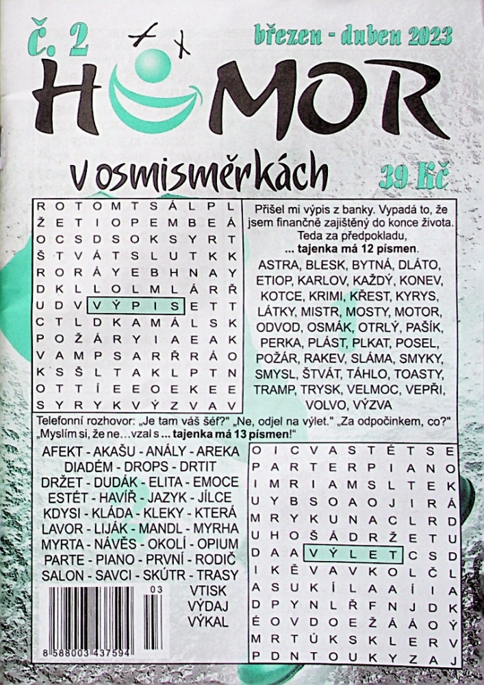 HUMOR V OSMISMERKACH