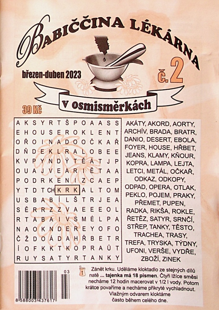 BABICCINA LEKARNA V OSMISMERKA