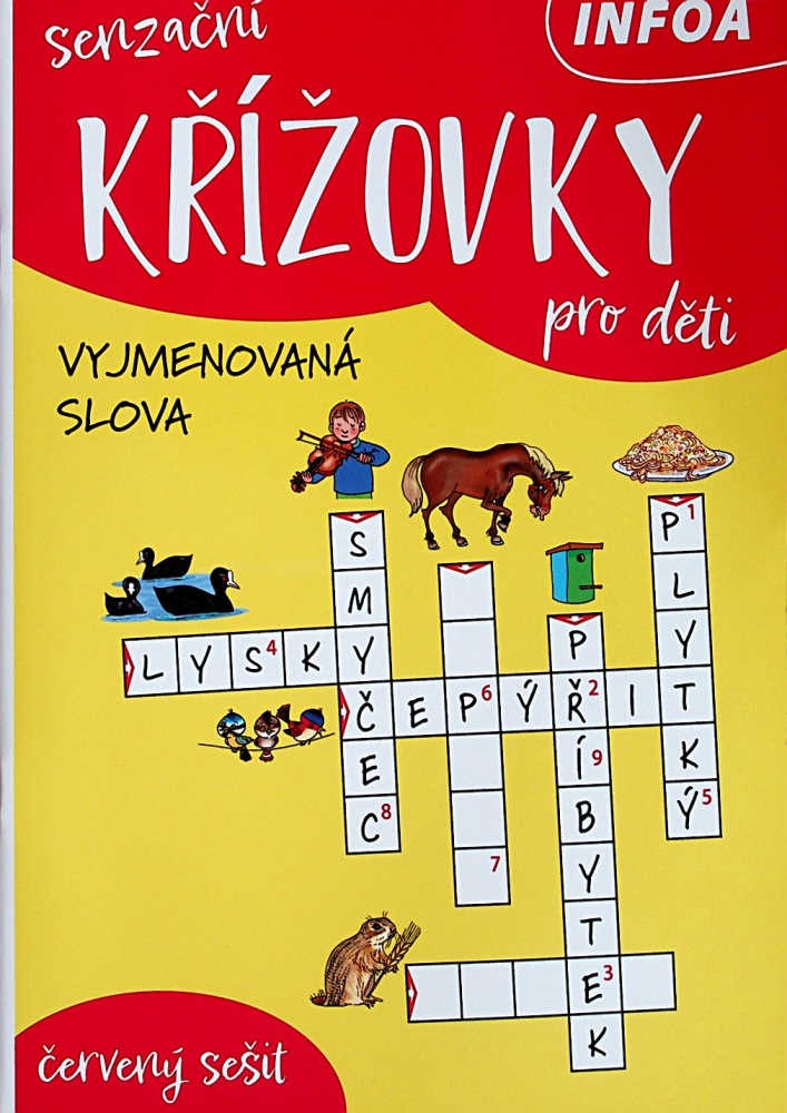 Senzační křížovky pro děti (CERVE)
