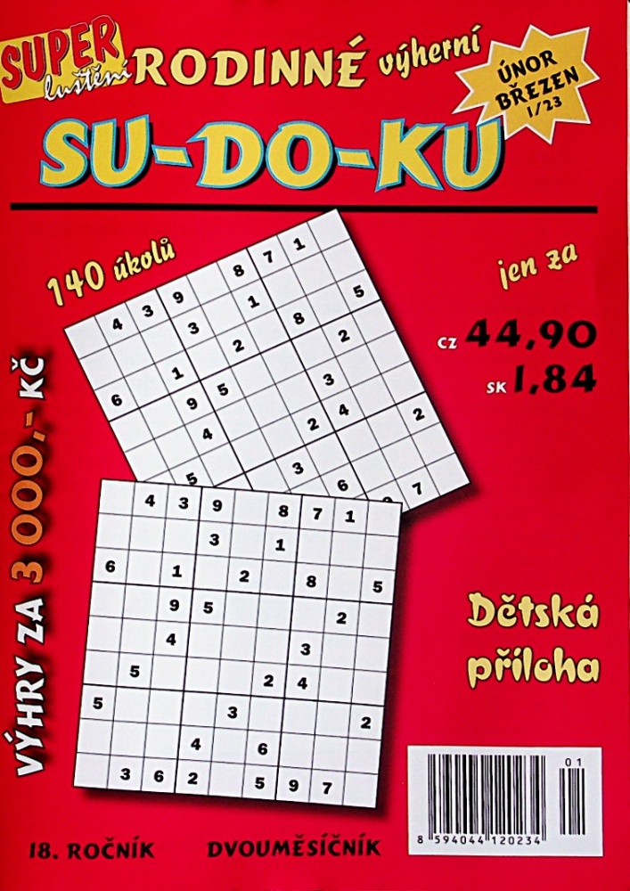 Rodinné výherní Sudoku (1/23)