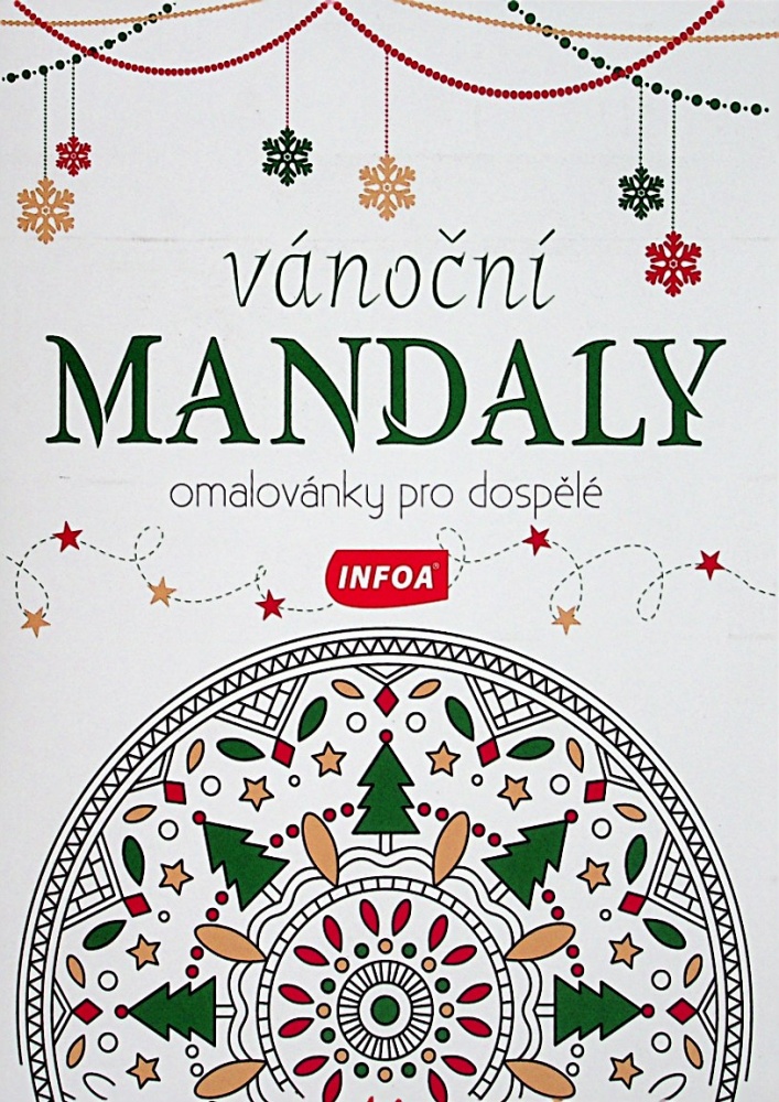 Omalovánky pro dospělé-MANDALY (VANOC)