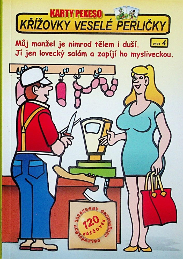 Křížovky veselé perličky (4/23)