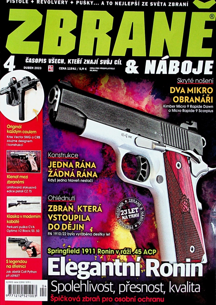 Zbraně a náboje (4/23)