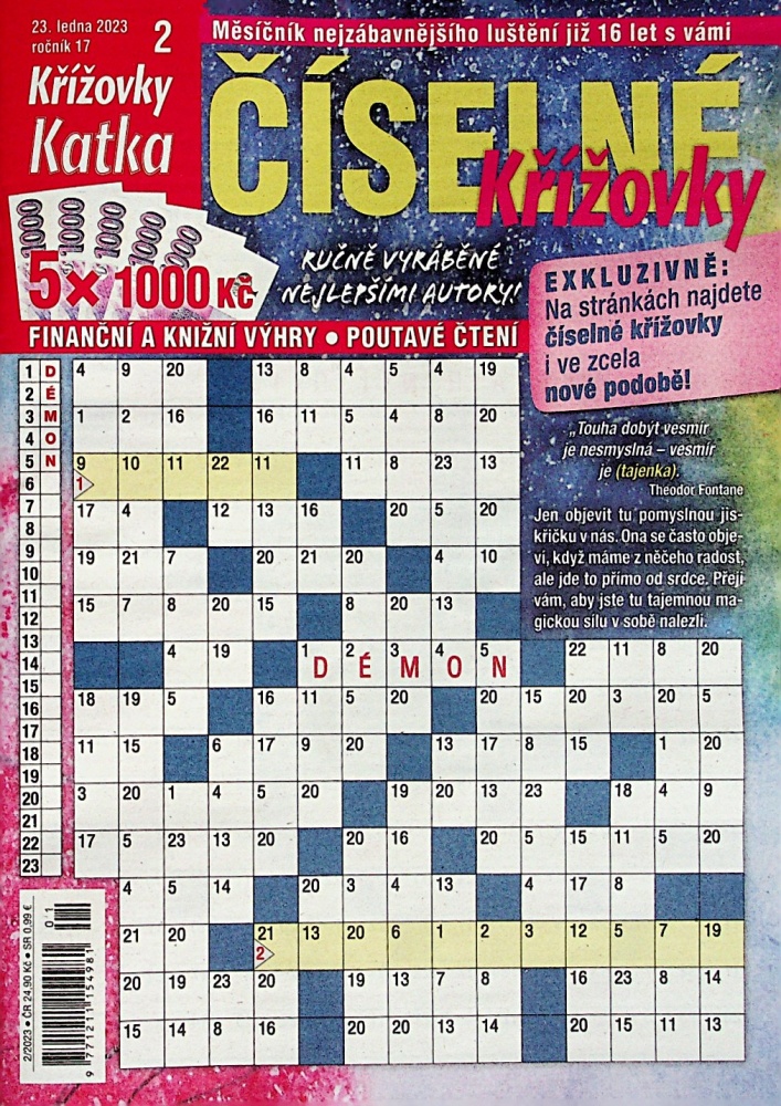 Katka sp.-Číselné křížovky (2/23)
