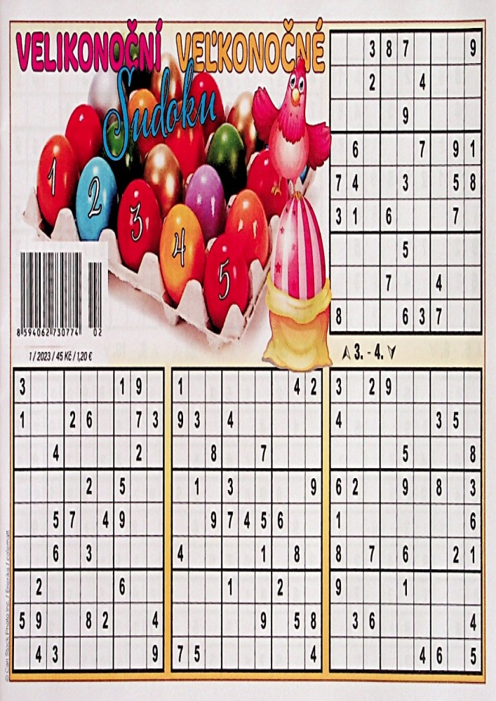 Velikonoční sudoku