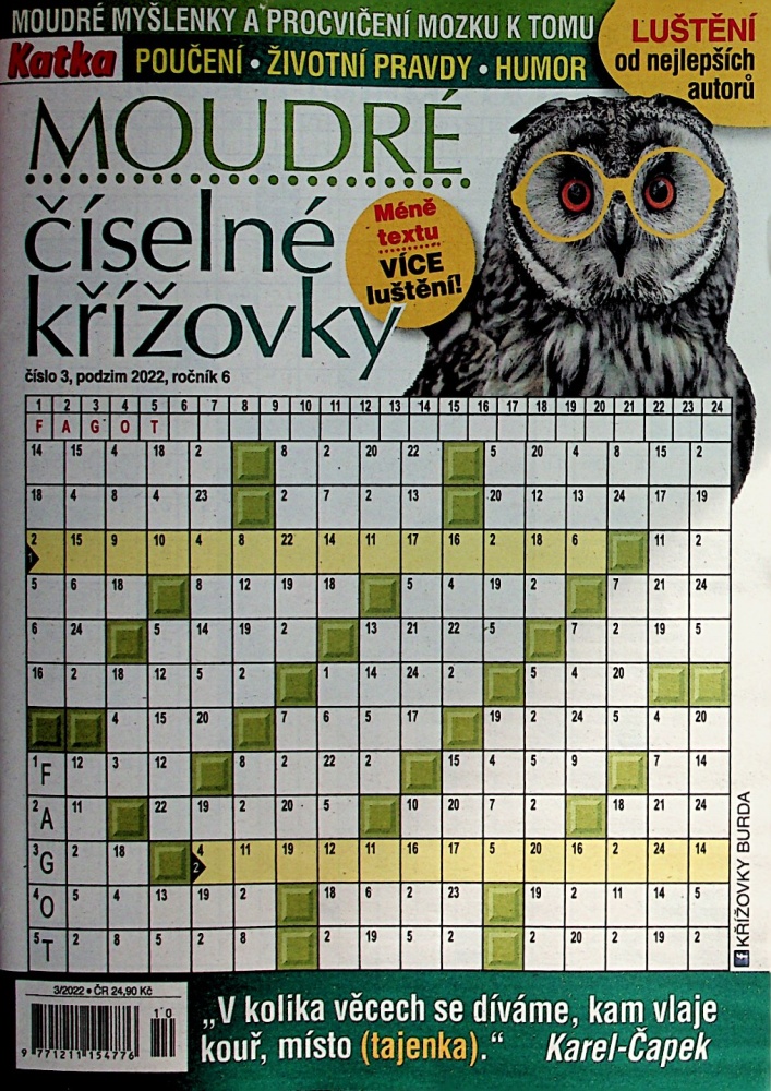 Katka kří.-Moudré čís.křížovky (3/22)