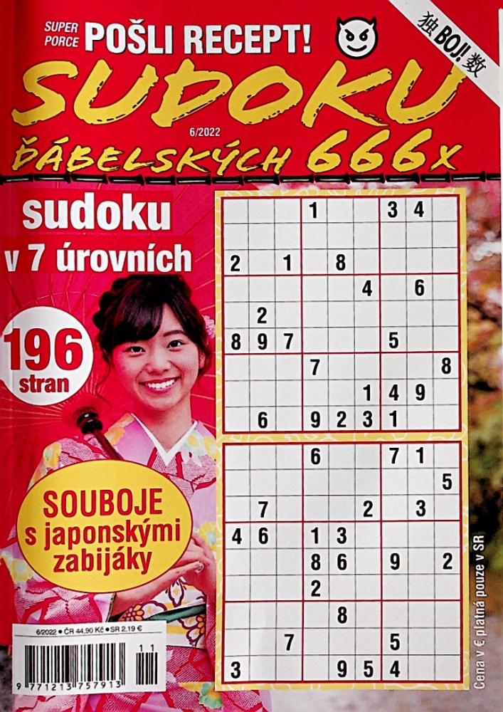 Posli receptSudoku Superporce (6/22)