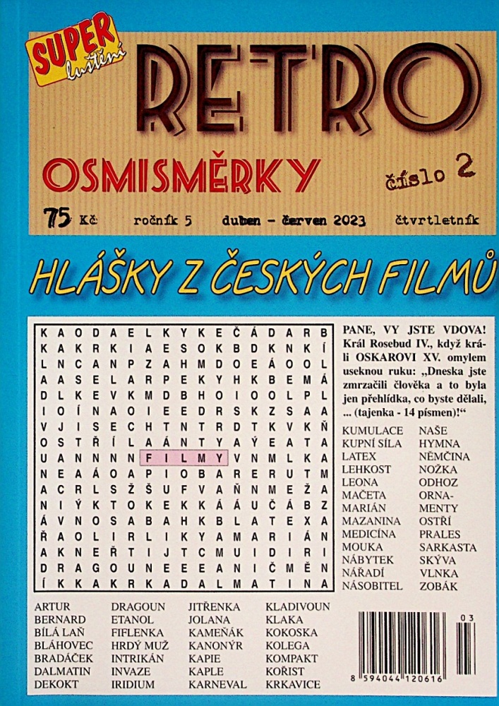 Sup.lus.Retro osmisměrky