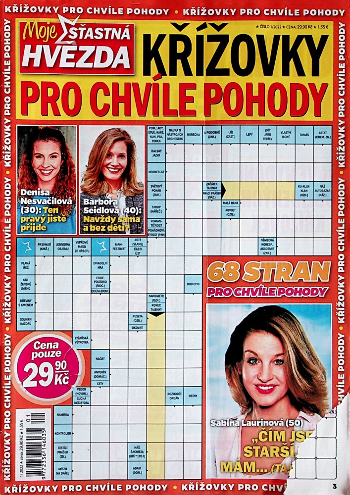 Křížovky pro chvíle pohody (1B22)
