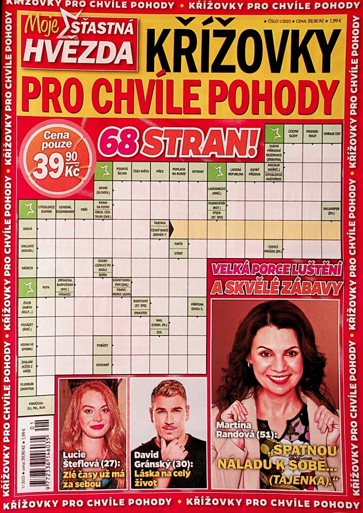 Křížovky pro chvíle pohody