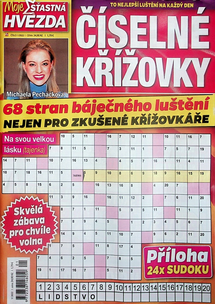 Číselné křížovky Hvězda