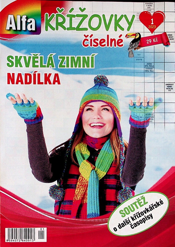 Alfa křížovky číselné (1/23)