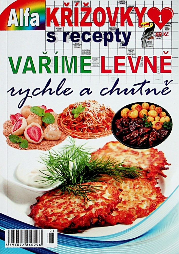 Alfa křížovky s recepty
