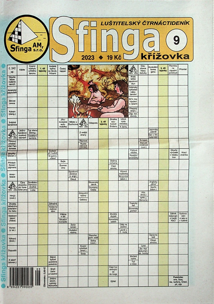 Sfinga křížovka