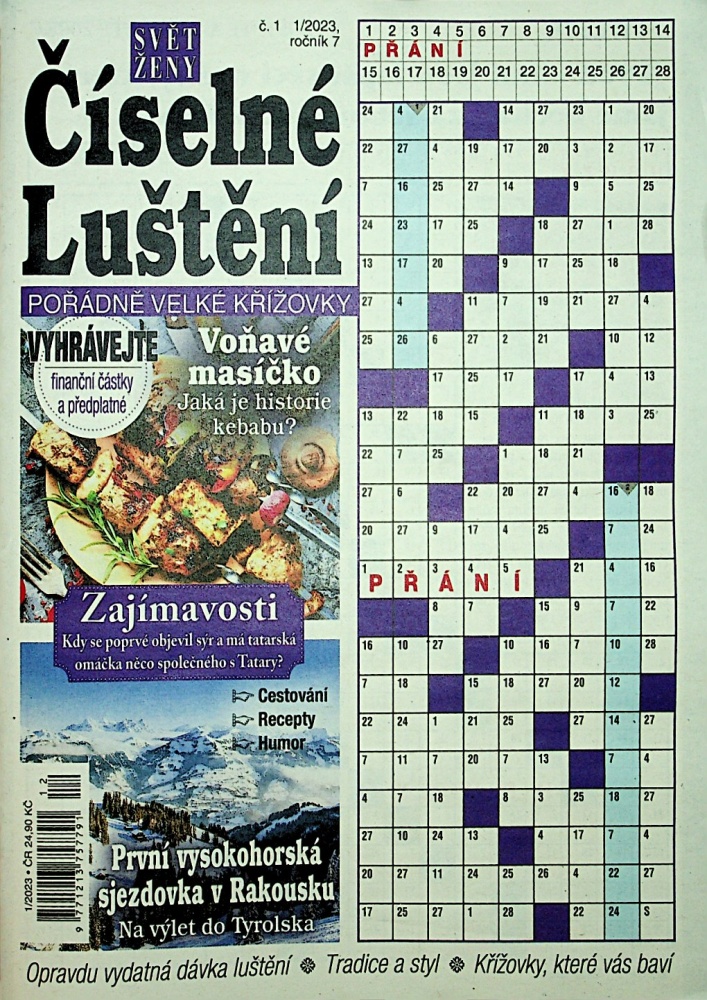 Svět Ženy-Číselné luštění (1/23)
