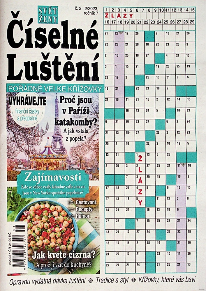 Svět Ženy-Číselné luštění (2/23)
