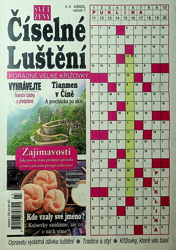 Svět Ženy-Číselné luštění (4/23)