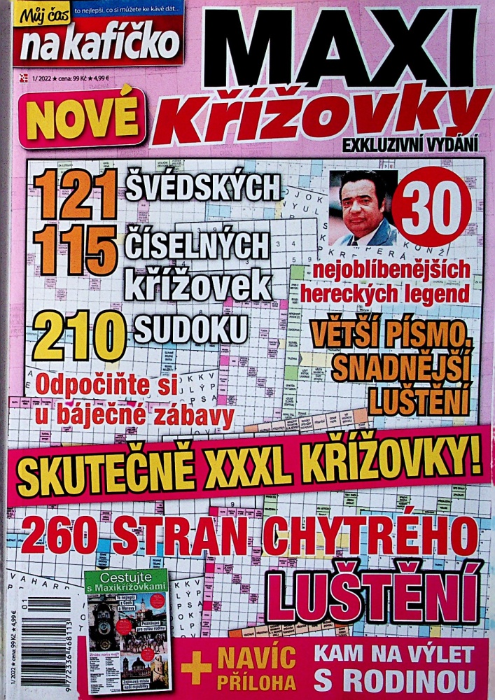 Maxi křížovky - Můj čas na kaf (1B22)
