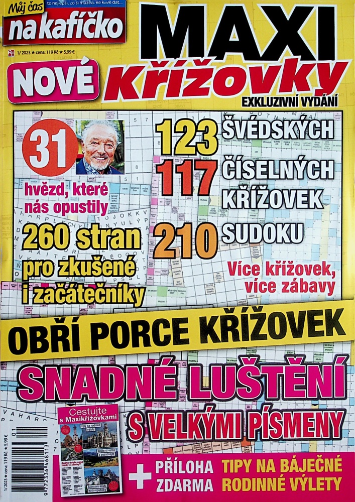 Maxi křížovky - Můj čas na kaf