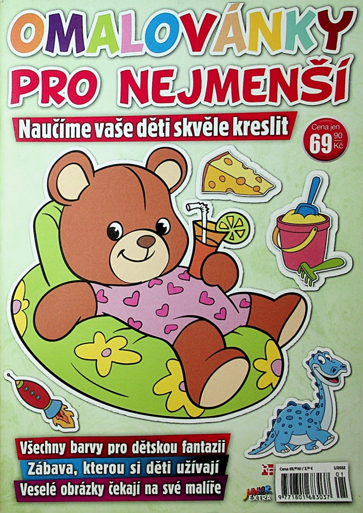 Junior - Omalovánky pro nejmen (1B22)