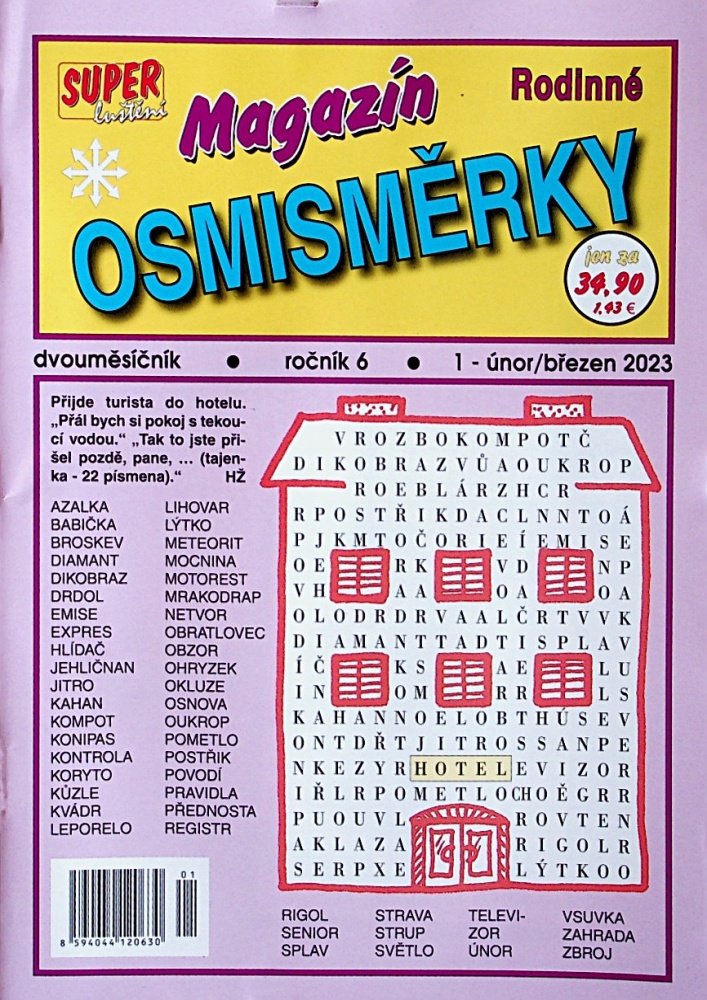 Magazín rodinné osmisměrky (1/23)