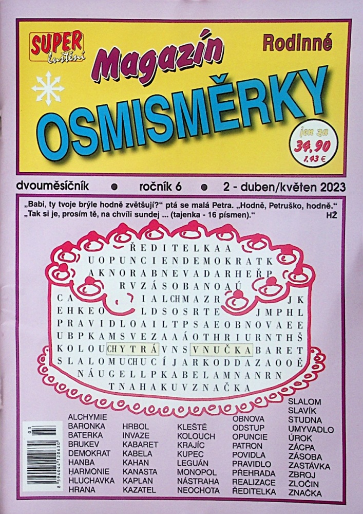 Magazín rodinné osmisměrky