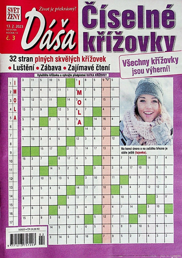 Dáša - číselné křížovky (3/23)