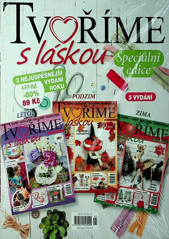 Tvoříme s láskou 3Pack