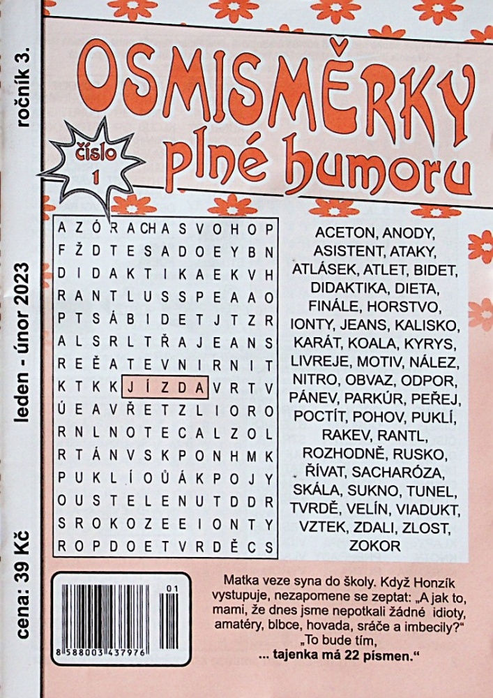 Osmisměrky plné fórů (1/23)